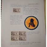 Scouting 1932-1961 - A collection of stamps, covers, Stickers and Slogans. Another interesting