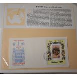 Great Britain - Royalty Collection 1986 Royal Wedding in an album with u/m mint, First Day Covers