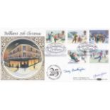 Great Britain 1990 (13 Nov) Christmas Benham's 25th Signed 'Tony Buckingham' BFDC No.10