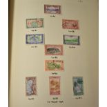 KGVI Commonwealth Fine used specialised Perf's etc, (100's some up sets), Cook Islands SG150-159 set
