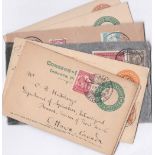 Mexico - Assorted covers and stationery 1908-1944 with used (5) includes Censored and mint