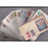 Tunisia - Fine Collection of First Day Covers 1940's to 1960's - good lot. (87)