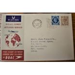 Great Britain 1952 First Flight, BOAC Airmail envelope to commemorate the 1st Comet Jet liner