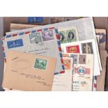 Cyprus - assorted Covers, commercial and FDC's (60 approx) and O.H.M.S. to London (25+) total (80+)