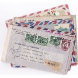 Peru - Assorted cover including WWII Airmails (Censored), (11)