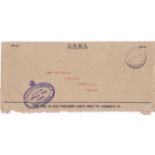 Southern Rhodesia 1963 - O.H.M.S envelope Salisbury to Crown Agents, Milbank London with Salisbury
