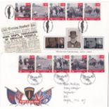 Great Britain 1994 D-Day - The Spirit of Britain Winston Churchill, Bradbury FDC and London (