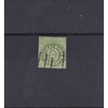 Argentina 1862 definitive S.G.8 used 10c, Cat value £60