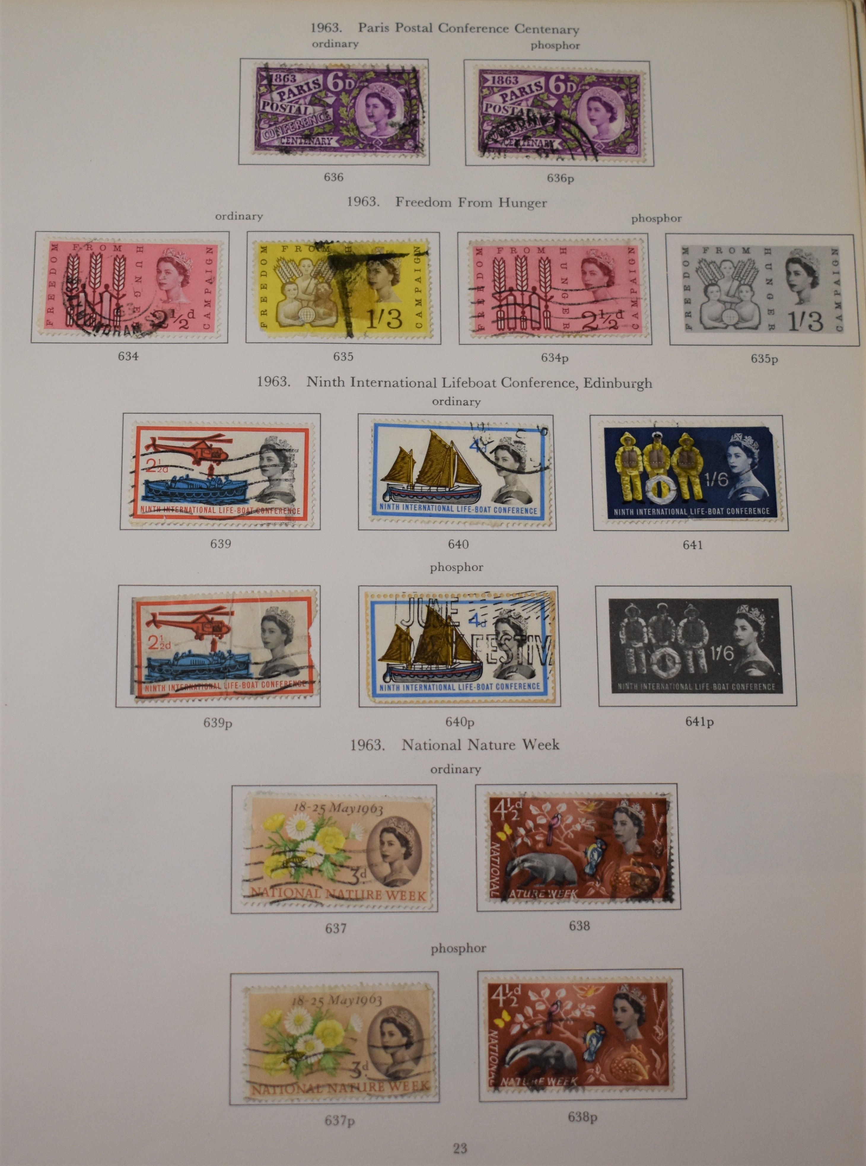 Great Britain 1912-1980 - Mainly used collection in an illustrated SG album (100's) ready to be - Image 3 of 4