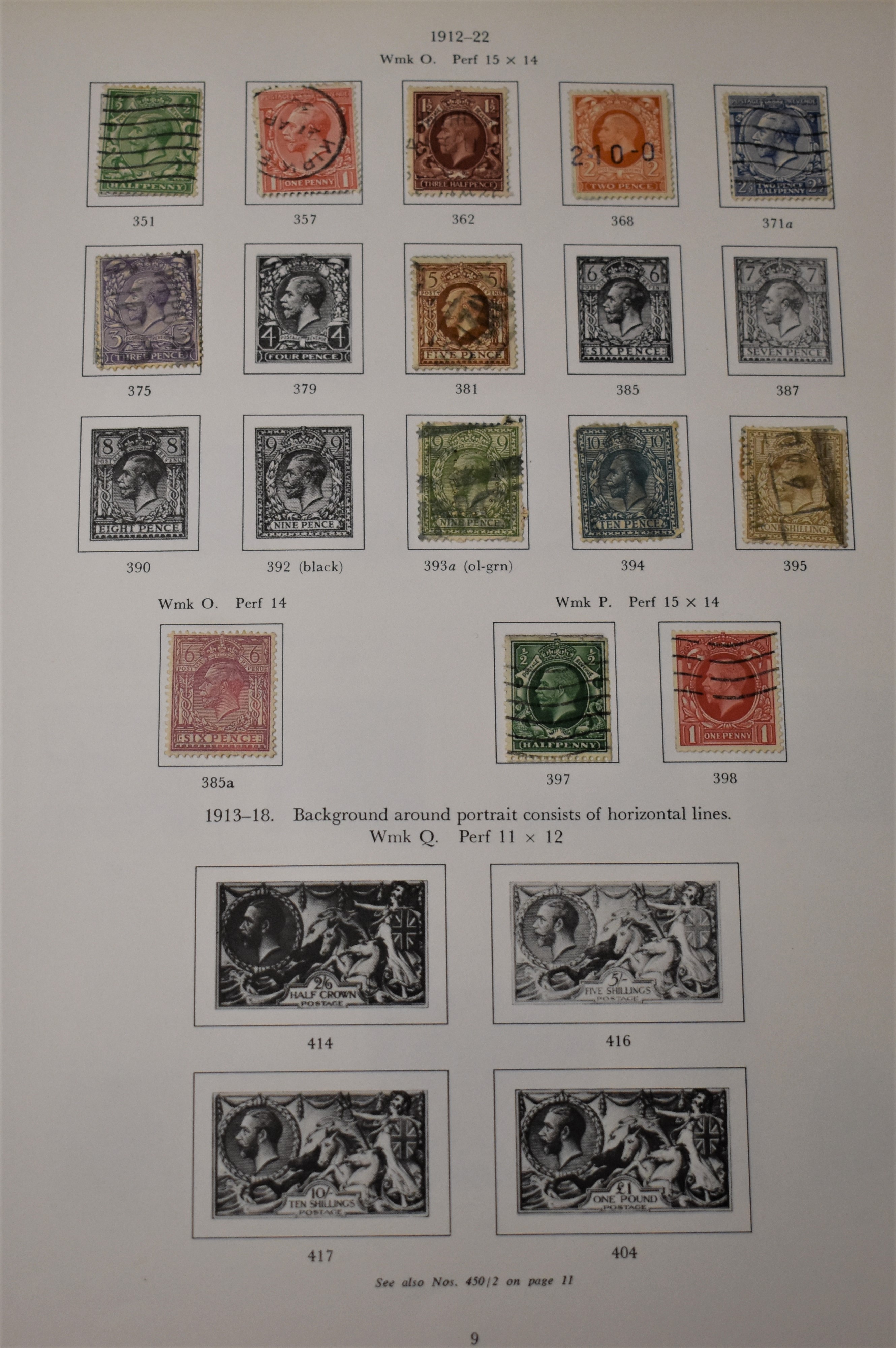 Great Britain 1912-1980 - Mainly used collection in an illustrated SG album (100's) ready to be