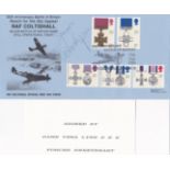 Great Britain FDC 1990 (11 Sept) Gallantry) set on RAF Coltishall official FDC, signed Vera Lynn