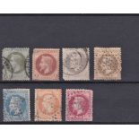 France definitive's S.G. 102, 104, 109, 113a, 115a, 120, 122 used. Cat value £200