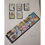 Great Britain 1988-1994 - Fine used sets in an Collector Album, all nicely in mounts