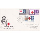 Great Britain FDC 1963 (15/8) Centenary of the International Red Cross Non Phosphor A/T