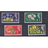 Great Britain 1964 Botanical Congress Phosphor Set U/M/ Mint