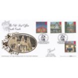 Great Britain FDC 1997 08/12 Post Offices Castle Combe signed sub Postmaster BFDC 9 BLCS 131