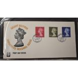 Great Britain (FDC's) 1970-1978 collection in an album, several unaddressed, nice clean lot (60+)