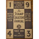 Great Britain Philatelic Literature 1943 George VI stamp catalogue "The stamp collection" Annual.