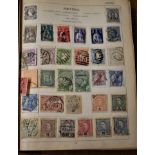 World collection in an old (7th Edition) 'Strand' Album, remainders but many stamps remaining (100'