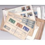 Bahamas Assorted Covers including KGVI FDC's, O.H.M.S. etc. (14)