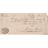 Netherland 1894 Env made from a Dutch Medical Certificate cancelled 20/3/1894 with no posted,