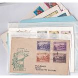 Norfolk Islands assorted First Day Covers, Aerogrammes etc (29)