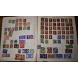Assorted World Collection to 1950 in an old Triumph Album & 1d reds u/m etc. (100's)