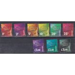 Great Britain 1994 Postage Dues D102-D110 MNH set. Cat £35