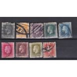 New Zealand 1915-1930 definitive's S.G. 416, 418, 422-425, 428-430 used. Cat value £70