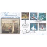 Great Britain FDC's (24 March) Light houses set on Eddystone Light Benham Gold FDC & h/s (BLCS 141).