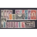 French Morocco 1923-27 definitives S.G. 123-124, 126-129, 131-135, 137-140a, 142-144, 146, 148 used.