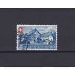 Switzerland 1945 National Fete S.G. 464 used 30c and 10c. Cat value £75