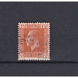 New Zealand 1929 definitive S.G. 447 used 1 1/2d. Cat value £40