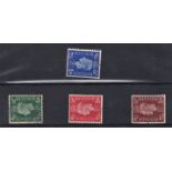 Great Britain 1937-47 2 1/2d, WMK Sideways- S.G; 466a, unused. Cat £75 mint and 1937-47 1/2d, 1d and