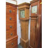 WEST COUNTRY LONG CASE CLOCK, early 19th Century painted square face 30 hour clock by Dennis of