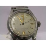 VINTAGE GENTLEMAN'S ROLEX OYSTER WRIST WATCH, circa 1950s, shock resisting movement, Rolex Crown