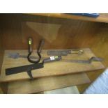 TOOLS, slate roofing tool and 3 others