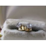 DIAMOND STUD EARRINGS, pair of diamond stud earrings, approximately 0.02ct total