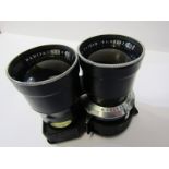 PHOTOGRAPHY, Mamiya-Sekor double lens unit in original case