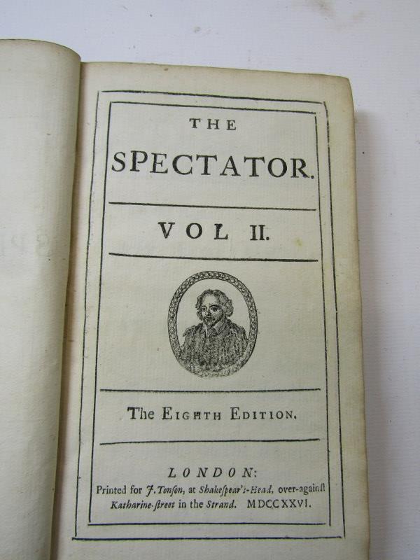 ANTIQUARIAN BOOKS, 15 leather bound volumes of Shakespeare's work; also Henry Cockton "The - Image 9 of 9