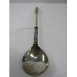 CONTINENTAL SILVER ANNOINTING SPOON, 7"