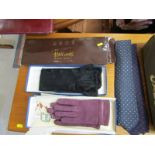 HARRODS, 2 pairs of ladies gloves in Harrods retail boxes, a pair of leather kid gloves by Aris