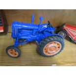 CHAD VALLEY TRACTOR, 1950 Fordson 37N diecast tractor with working motor lifting tackle