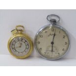 2 POCKET WATCHES, 1 ladies 1 gents, both appear to be in working condition