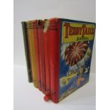 VINTAGE ANNUALS, Seven 'Teddy Tails' annuals, 1934 to 1940
