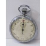 MILITARY ISSUE STOP WATCH, by Waltham, appears in good working condition