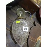 ANTIQUE LIGHTING, cut glass hanging light shade