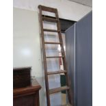 LIBRARY, bookcase ladder