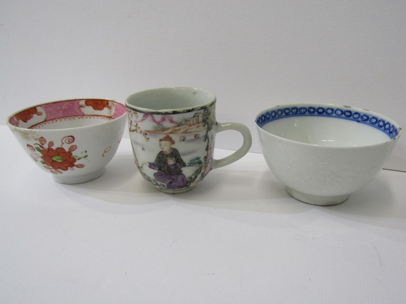 ORIENTAL CERAMICS, famille rose 18th Century Chinese tea cup, tea bowls, Hawthorn Blossom ginger jar - Image 6 of 8