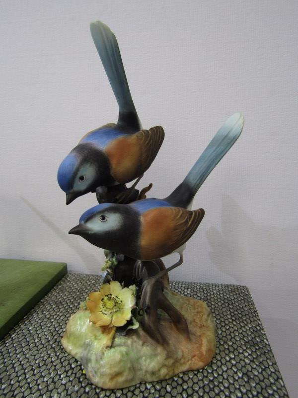 ROYAL CROWN DERBY BIRDS, two boxed figures "Fairy Wrens" & "Long-tailed Tit" - Image 4 of 8